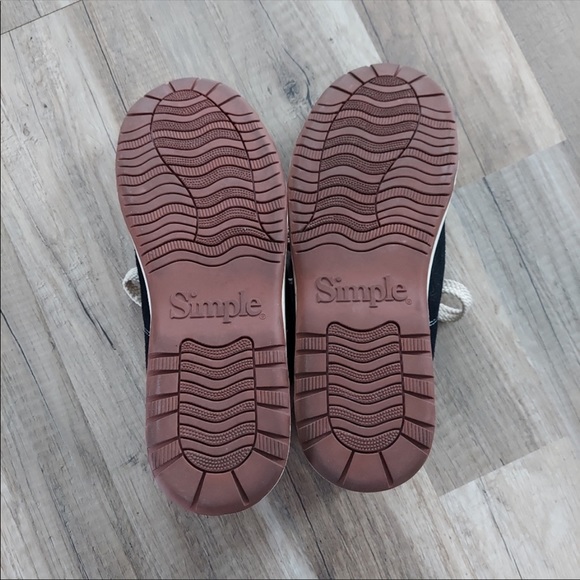 Suede Sneaker Simple OS Old School 90s Style Skate Shoe Womens 8.5 Mens 6.5 - Picture 3 of 5